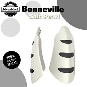 Advanblack ボンネビル ソルト パール ハンドガード ハーレー ツーリング & ソフテイルに適合 Advanblack Bonneville Salt Pearl Hand Guard Fits for Harley Touring & Softails 【並行輸入品】