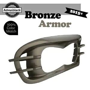ハーレーロードグライド FLTRX 2015+ Advanblack ヘッドライトベゼル ブロンズアーマー用 For Harley Road Glide FLTRX 2015+ Advanblack Headlight Bezel BRONZE ARMOR 【並行輸入品】