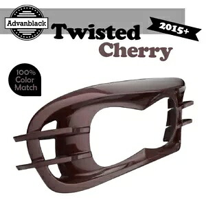 ハーレーロードグライド FLTRX 2015+ Advanblack ヘッドライトベゼル ツイストチェリー用 For Harley Road Glide FLTRX 2015+ Advanblack Headlight Bezel TWISTED CHERRY 【並行輸入品】 61,710円