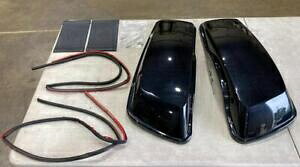 OS&D アドバンブラック ミッドナイト パール ノーマル サドルバッグ 蓋 ツーリング 2014+ OS&D Advanblack Midnight Pearl NORMAL SADDLEBAG LIDS FOR TOURING 2014+ 【並行輸入品】