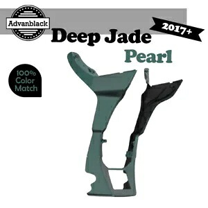 Advanblack フェアリング スポイラー キット 2017 年以降のハーレー ロード グライド ディープ ジェイド パールに適合 Advanblack Fairing Spoiler Kit Fits for 2017+ Harley Road Glide DEEP JADE PEARL 【並行輸入品】