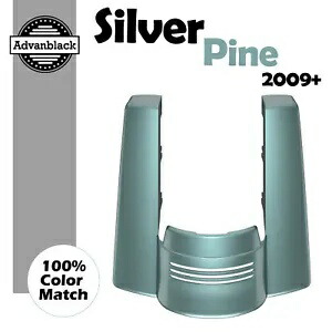 ハーレーツーリング 2009+ シルバーパイン カットアウトなし ストレッチリアフェンダーエクステンション For Harley Touring 2009+ SILVER PINE No Cutout Stretched Rear Fender Extension 【並行輸入品】