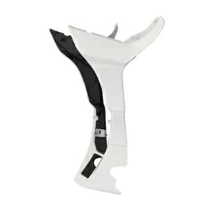 Advanblack フェアリング スポイラー 17+ ハーレー ロード グライド用 ストーンウォッシュ ホワイト パール Advanblack Fairing Spoiler For 17+ Harley Road Glide STONE WASHED WHITE PEARL 【並行輸入品】