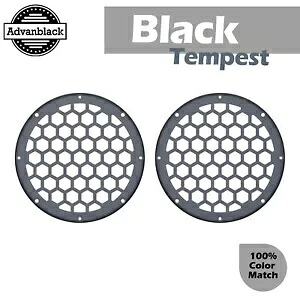 ブラックテンペスト ハーレー用 下部フェアリング HEX 6.5インチ スピーカーグリル Advanblack x XBS Black Tempest For Harley Lower Fairing HEX 6.5'' Speaker Grill Advanblack x XBS 【並行輸入品】 44,880円