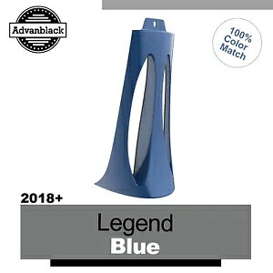 LEGEND ブルー ABS プラスチックチンスポイラー 2018+ M8 ハーレー ローワー ライダー ストリート ボブ用 LEGEND BLUE ABS Plastic Chin Spoiler For 2018+ M8 Harley Lower Rider Street Bob 【並行輸入品】