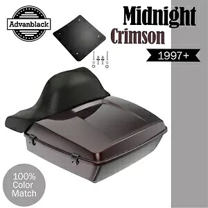 MIDNIGHT CRIMSON ラッシュモア チョップド ツアー パック ラップアラウンド ハーレー/ソフテイル 97+ MIDNIGHT CRIMSON Rushmore Chopped Tour Pack Wrap Around For Harley/Softail 97+ 【並行輸入品】