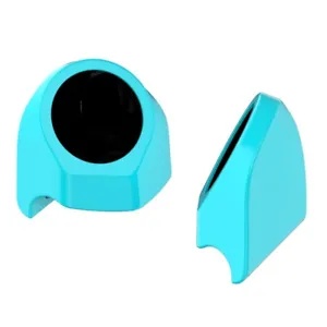 Harley King Tour Pack フロステッド ティール Advanblack 6.5 インチ スピーカー ポッドに適合 Fits Harley King Tour Pack Frosted Teal Advanblack 6.5 inches Speaker Pods 【並行輸入品】