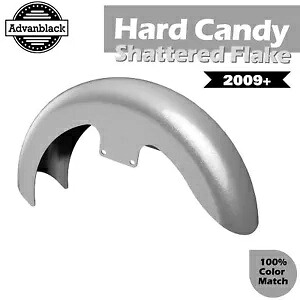 ハード キャンディー シャッタード フレーク 19 インチ リビール ラッパー ハガー フロントフェンダー 09+ ハーレー用 HARD CANDY SHATTERED FLAKE 19\
