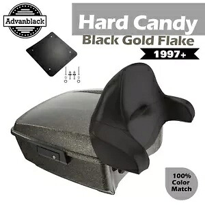 97+ ハーレー/ソフテイル用 Advanblack HARD CANDY BLACK GOLD ラッシュモア キング ツアー パック For 97+ Harley/Softail Advanblack HARD CANDY BLACK GOLD Rushmore King Tour Pack 【並行輸入品】