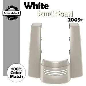 ハーレーツーリング用 ホワイトサンドパール 切り欠き無し ストレッチリアフェンダーエクステンション For Harley Touring WHITE SAND PEARL No Cutout Stretched Rear Fender Extension 【並行輸入品】