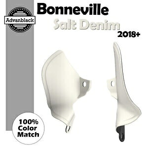 M8 ハーレーロワーライダー BONNEVILLE ソルトデニムプラスチックミッドフレームエアディフレクター用 For M8 Harley Lower Rider BONNEVILLE SALT DENIM Plastic Mid Frame Air Deflector 【並行輸入品】
