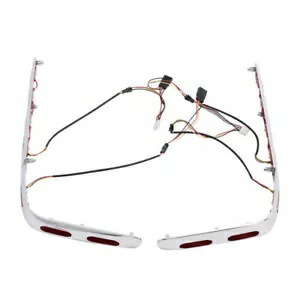 サドルバッグ装飾トリム LED ライトホンダゴールドウィング GL1800 2001-2011 US Saddlebag Decoration Trims LED Lights Fit For Honda Goldwing GL1800 2001-2011 US 【並行輸入品】
