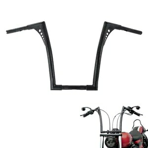 16インチ ファット 1 1/4インチ ハンドルバー ハンガーバー ハーレー スポーツスター XL ソフテイル FLST FXST US用 16\