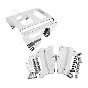 取り外し可能なソロマウントラック 4 点ドッキングキット ハーレーツアーパックツーリング 09-13用 Detachable Solo Mount Rack 4 Point Docking Kit For Harley Tour Pak Touring 09-13 【並行輸入品】