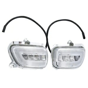 フロント LED ウインカー クリアレンズ ホンダ ゴールドウィング GL 1800 GL1800 01-17 米国に適合 Front LED Turn Signals Clear Lens Fit For Honda Goldwing GL 1800 GL1800 01-17 US 【並行輸入品】
