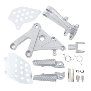 アルミフロントフットペグフットレストブラケットホンダ CBR 600RR 2003-2006 04 に適合 Aluminum Front Foot Peg Footrest Brackets Fit For Honda CBR 600RR 2003-2006 04 【並行輸入品】