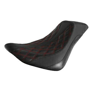 ドライバーライダーソロシートハーレーソフテイル FLDE FLHC FLHCS FLSL FXBB 18-23 22 に適合 Driver Rider Solo Seat Fit For Harley Softail FLDE FLHC FLHCS FLSL FXBB 18-23 22 【並行輸入品】