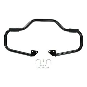 口ひげエンジンガードハイウェイクラッシュバーハーレーダイナスーパーグライドローライダー米国用 Mustache Engine Guard Highway Crash Bar For Harley Dyna Super Glide Low Rider US 【並行輸入品】
