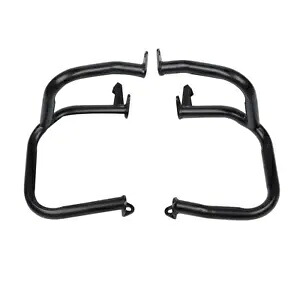 左右エンジンガードクラッシュバーホンダゴールドウィング GL1800 2001-2017 ブラック Left Right Engine Guard Crash Bar Fit For Honda Goldwing GL1800 2001-2017 Black 【並行輸入品】