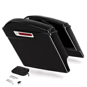 5インチ ストレッチサドルバッグ 6 x 9インチ スピーカーカットアウト ハーレーストリートロードグライド 93-13用 5\