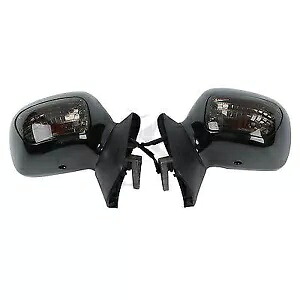 ブラックバックミラー & スモークシグナルレンズホンダゴールドウィング GL1800 01-17 米国に適合 Black Rearview Mirrors &Smoke Signal Lens Fit For Honda Goldwing GL1800 01-17 US 【並行輸入品】