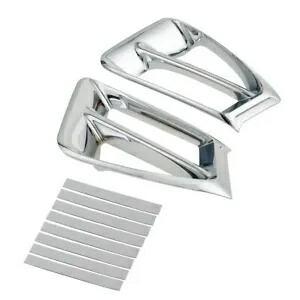 クローム排気吸気アクセントトリムホンダゴールドウィング GL1800 2012-2016 US Chrome Air Exhaust Intake Accent Trim Fit For Honda Goldwing GL1800 2012-2016 US 【並行輸入品】