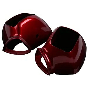 レッドバックミラーカバーホンダゴールドウィング 1800 GL1800 2001-2017 02 03 Red Rear View Mirrors Cover Fit For Honda GOLDWING 1800 GL1800 2001-2017 02 03 【並行輸入品】