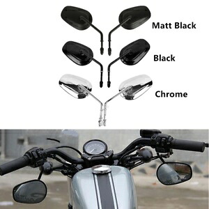 ティアドロップ バックミラー サイドミラー ユニバーサル 8mm ハーレー ツーリング ロードキングに適合 Teardrop Rearview Side Mirrors Universal 8mm Fit For Harley Touring Road King 【並行輸入品】 33,605円