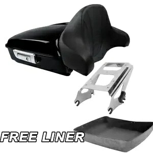 チョップドパック トランクパッドラック ハーレー ツアーパック ツーリング ストリート ロード グライド 09-13用 Chopped Pack Trunk Pad Rack For Harley Tour Pak Touring Street Road Glide 09-13 【並行輸入品】