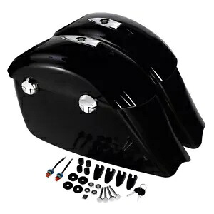 ハードサドルバッグ電子ラッチオーディオ蓋インディアンスプリングフィールドダークホース18-19 Hard Saddlebag Electronic Latch Audio Lid For Indian Springfield Dark Horse18-19 【並行輸入品】