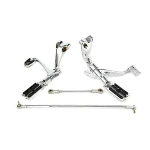 フォワードコントロールペグリンケージレバーハーレースポーツスターXL883 XL1200 04-13に適合 Forward Controls Peg Linkages Levers Fit For Harley Sportster XL883 XL1200 04-13 【並行輸入品】