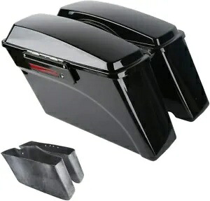 ハードサドルバッグサドルバッグハーレーロードキンググライド FLHR FLTR 1994-2013 に適合 Hard Saddlebags Saddle Bags Fit For Harley Road King Glide FLHR FLTR 1994-2013 【並行輸入品】