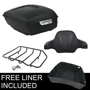 マットキング トランク バックレスト & トップラック ハーレー ツアーパック ツーリング グライド 14-23 に適合 Matte King Trunk Backrest & Top Rack Fit For Harley Tour Pak Touring Glide 14-23 【並行輸入品】 61,710円