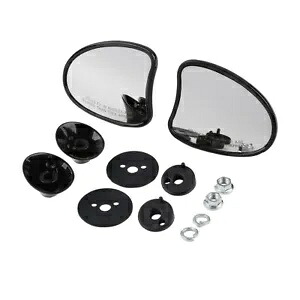 インナーフェアリング バックミラーは、ハーレー エレクトラ ストリート グライド 2014 年以降 US に適合します。 Inner Fairing Rear-View Mirrors Fits For Harley Electra Street Glide 2014-Up US 【並行輸入品】