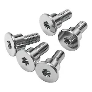 5x フロントディスクブレーキローターボルト ハーレー エレクトラ ストリート ロード グライド 2014 年以降に適合 5x Front Disk Brake Rotor Bolts Fit For Harley Electra Street Road Glide 2014-Up 【並行輸入品】