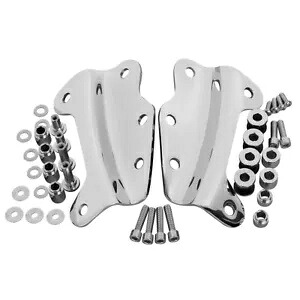 クローム 4 ポイント ドッキング ハードウェア キット ハーレーダビッドソン ツーリング モデル 2009-2013 用 Chrome 4 Point Docking Hardware Kit For Harley Davidson Touring Models 2009-2013 【並行輸入品】