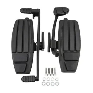 ドライバーフロアボードフットボードホンダ GL1800 01-17 F6B 13-17 ヴァルキリー 14-15 に適合 Driver Floorboard FootBoard Fit For Honda GL1800 01-17 F6B 13-17 Valkyrie 14-15 【並行輸入品】