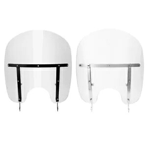 低クリアフロントガラスハーレーヘリテージソフテイルファットボーイ FLST 2000-2017 に適合 Low Clear Front Windshield Fit For Harley Heritage Softail Fatboy FLST 2000-2017 【並行輸入品】