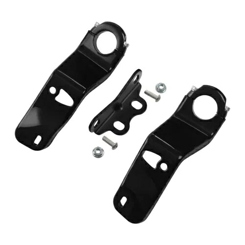フロントフェアリングサポートブラケットマウントキット ハーレーローライダー ST 22-24 ブラックに適合 Front Fairing Support Bracket Mount Kit Fit For Harley Low Rider ST 22-24 Black 【並行輸入品】