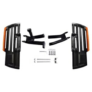 ドライバーフットボード&ブラケット ハーレーソフタイスリムヘリテージクラシックデラックス2018以降用 Driver Footboard &Bracket For Harley Softai Slim Heritage Classic Deluxe 2018-Up 【並行輸入品】