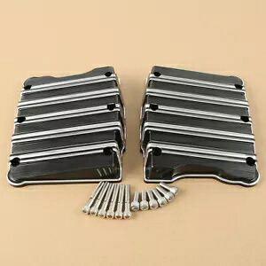 アルミ CNC ロッカーボックストップカバーハーレーダビッドソン Twim Cam 99-17 ソフテイル用 Aluminum CNC Rocker Box Top Cover Fit For Harley Davidson Twim Cam 99-17 Softail 【並行輸入品】