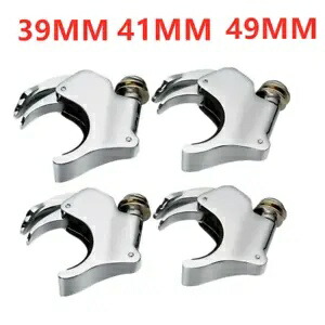 39/41/49 ミリメートルクイックリリースフロントガラスクランプハーレースポーツスター XL883 1200 ダイナ 39/41/49mm Quick Release Windshield Clamps For Harley Sportster XL883 1200 Dyna 【並行輸入品】