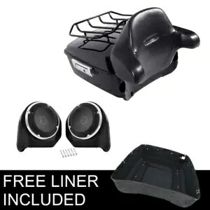 キングパック トランクパッドマウントラック & スピーカー ハーレーツアーパックツーリング 14-24 に適合 King Pack Trunk Pad Mount Rack & Speakers Fit For Harley Tour Pak Touring 14-24 【並行輸入品】 75,020円