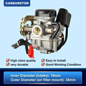 50CC スクーター原付 ATV GY6 キャブレター CARB フィット ROKETA SUNL JCL BAJA Panterra 50CC SCOOTER MOPED ATV GY6 CARBURETOR CARB Fit For ROKETA SUNL JCL BAJA Panterra 【並行輸入品】