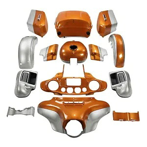 フェアリング ボディワークキット ハーレー エレクトラグライド ウルトラ リミテッド 14-24 アンバー ウイスキー用 Fairing Bodywork Kit For Harley Electra Glide Ultra Limited 14-24 Amber Whiskey 【並行輸入品】 391,545円