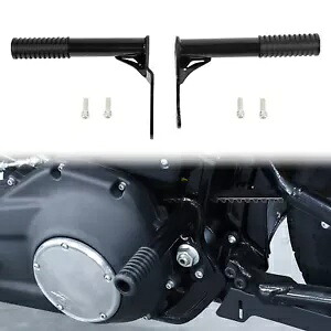 クラッシュバープロテクター ハーレーソフテイル ローライダー ストリートボブ 2018-23 22 ブラックに適合 Crash Bar Protector Fit For Harley Softail Low Rider Street Bob 2018-23 22 Black 【並行輸入品】