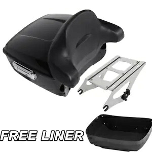 キングトランクバックレスト取り付けラックハーレーツーリングエレクトラグライド 2014-2024 に適合 King Trunk Backrest Mounting Rack Fit For Harley Touring Electra Glide 2014-2024 【並行輸入品】