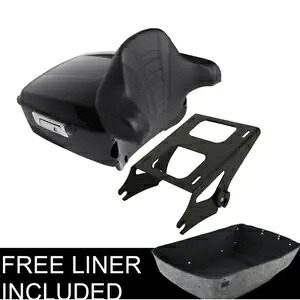 キングパック トランクパッドラック ハーレー ツアーパック ツーリング エレクトラ ロードグライド 14-アップ 23用 King Pack Trunk Pad Rack For Harley Tour Pak Touring Electra Road Glide 14-Up 23 【並行輸入品】