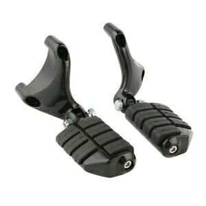 助手席フットペグ フットレストマウント ハーレースポーツスター XL883 XL1200 04-13 ブラック Passenger Foot Pegs Footrest Mount For Harley Sportster XL883 XL1200 04-13 Black 【並行輸入品】