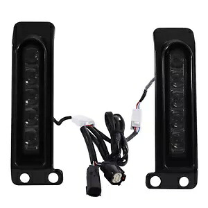 サドルバッグ LED フィラーライト ランブレーキターンシグナル ハーレーツーリング 14-24 に適合 Saddlebag LED Filler Lights Run Brake Turn Signals Fit For Harley Touring 14-24 【並行輸入品】